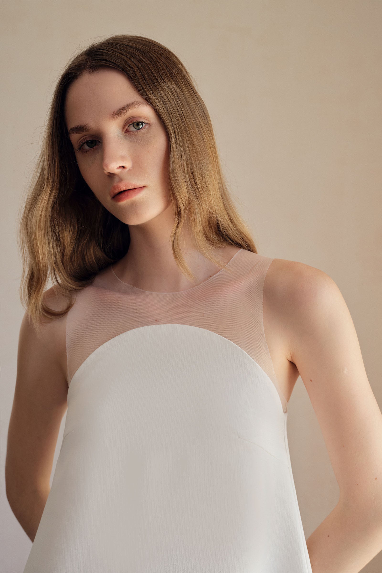 Luna Shift Dress (Snow White)