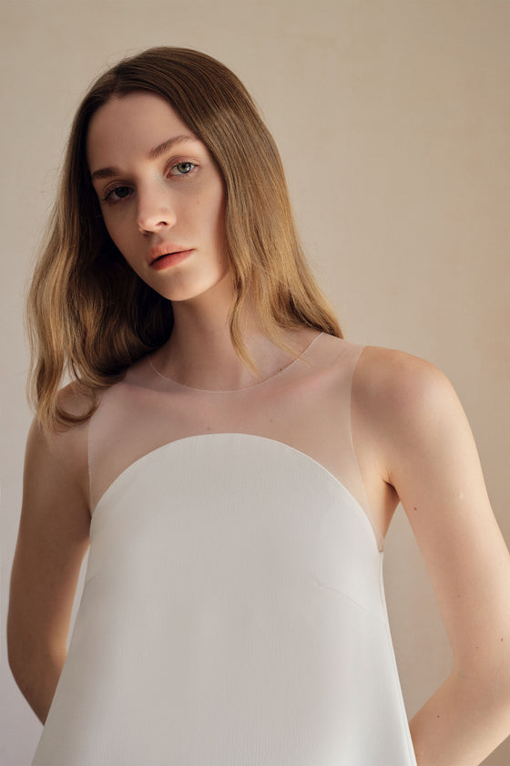 Luna Shift Dress (Snow White)