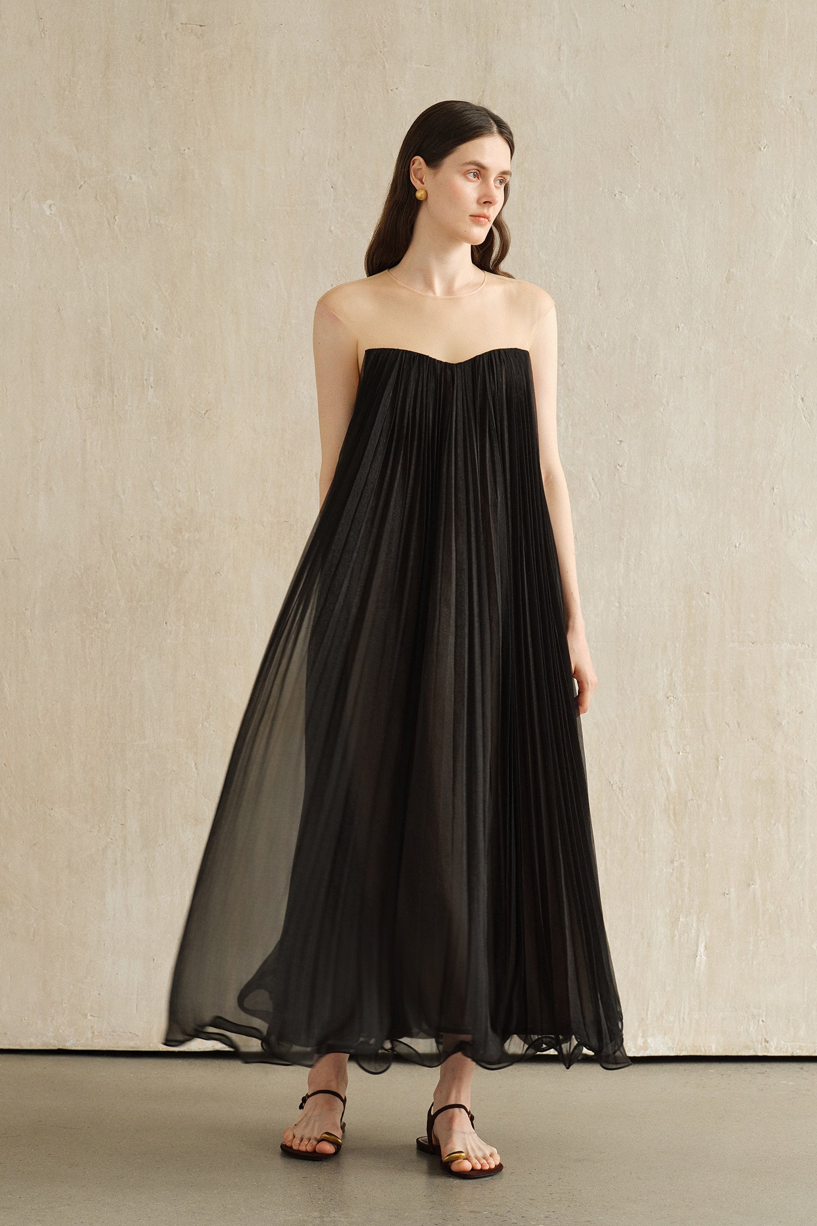 Rumi Long Dress (Noir)