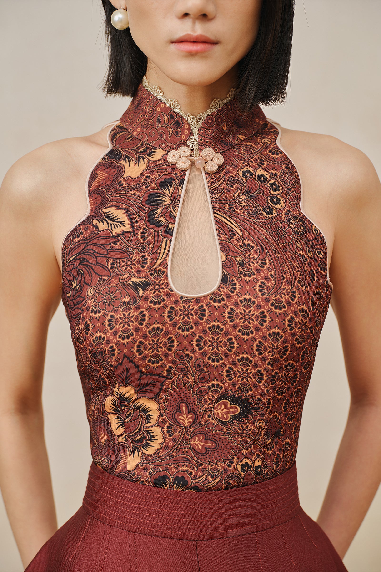 Anya Top (Russet) Preorder