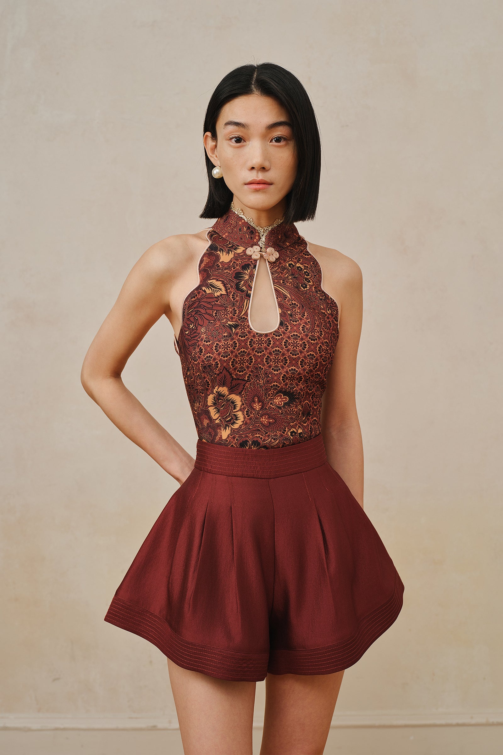 Anya Top (Russet) Preorder