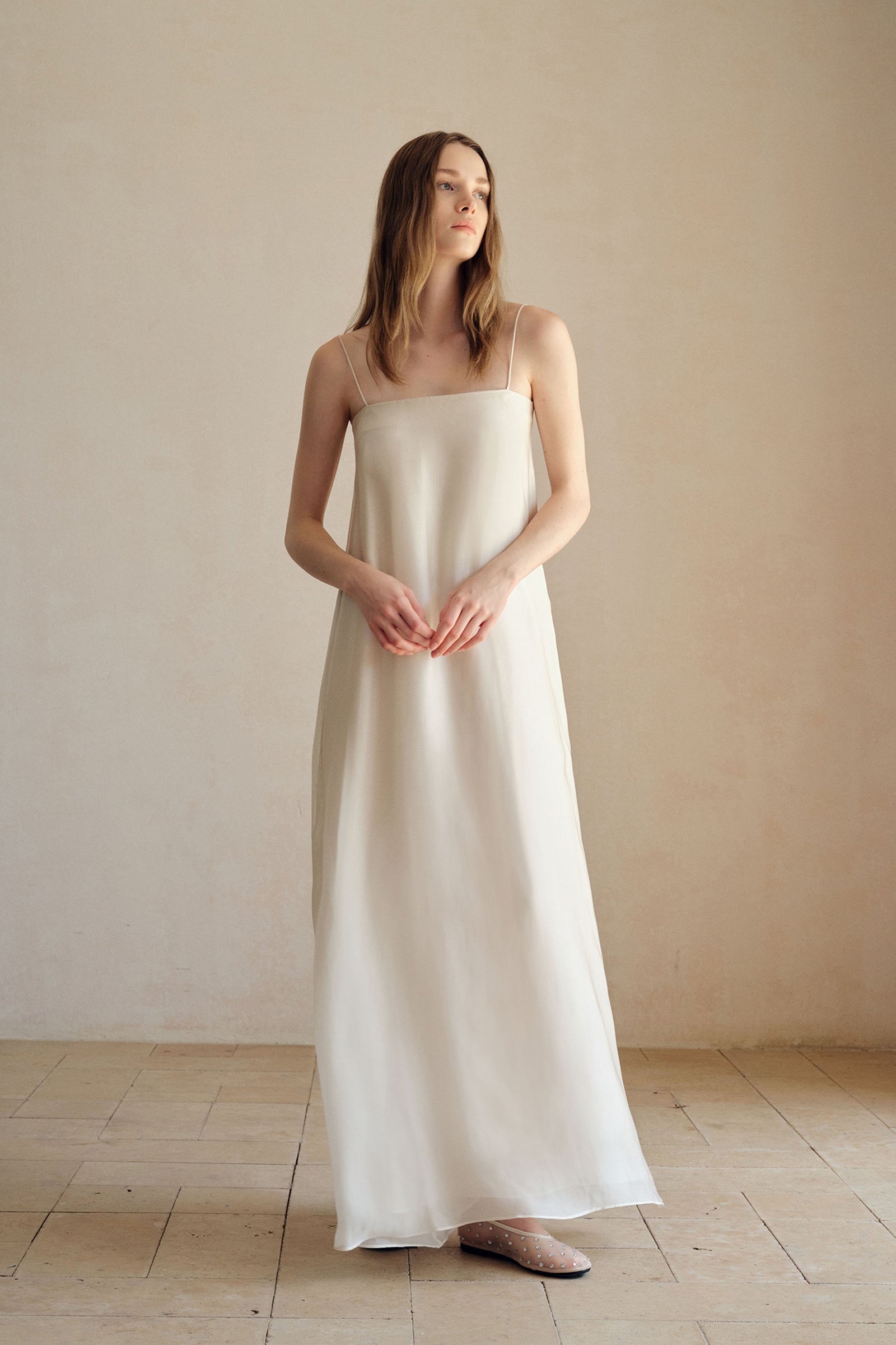 Isle Organza Silk Blend Maxi Dress