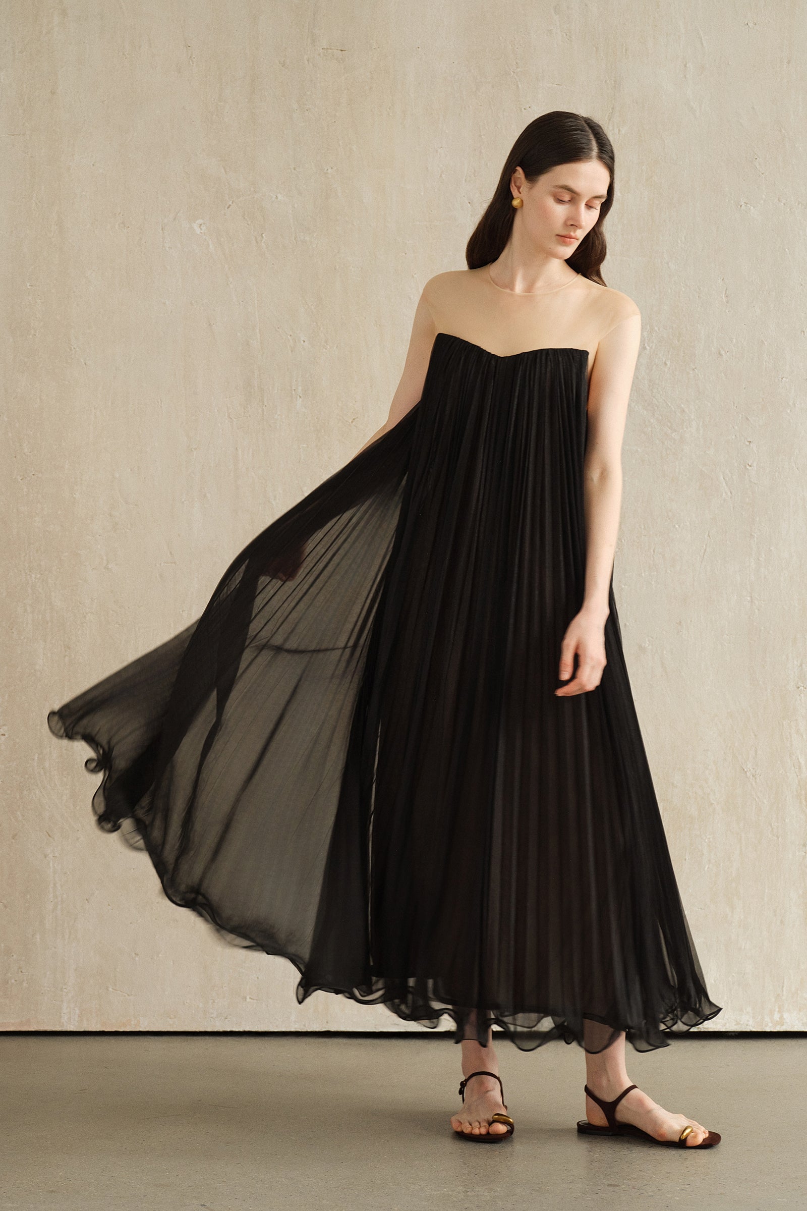 Rumi Long Dress (Noir)