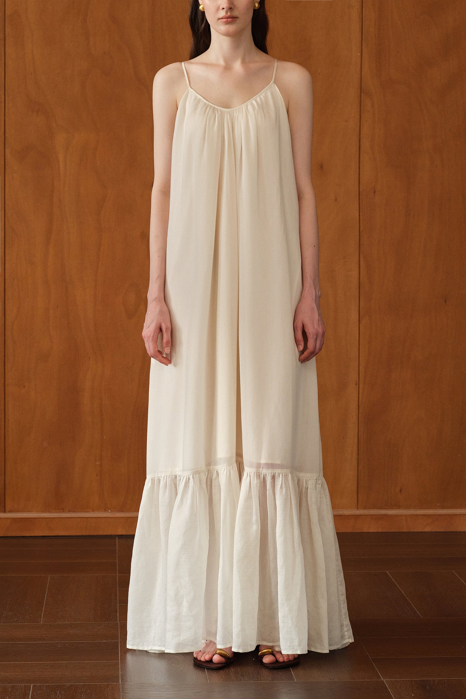 Paloma Dress (Ecru Mist)