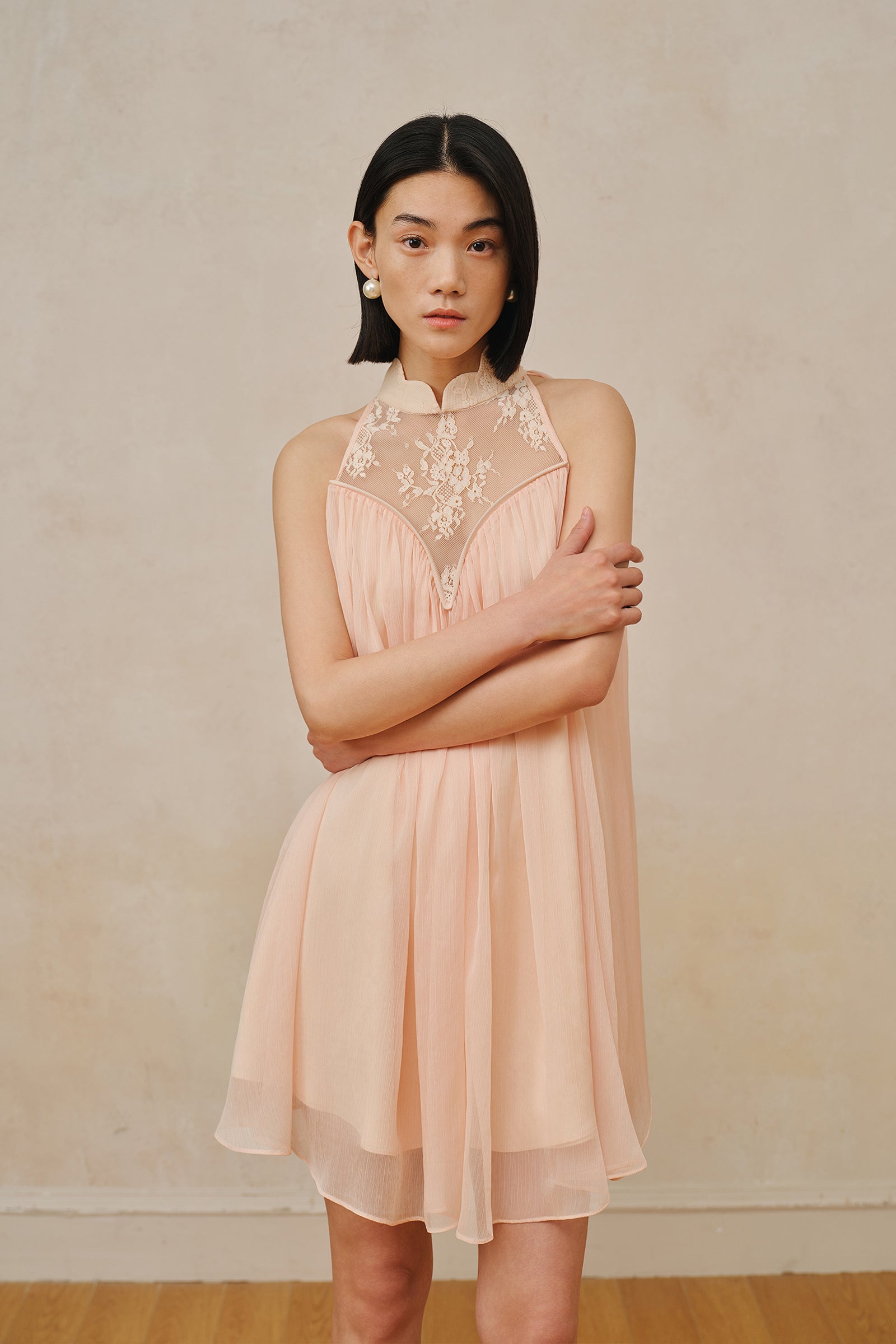 Heir Dress (Feather Blush)