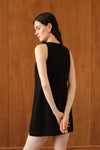 Margo Shift Dress (Black)