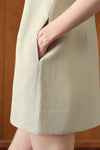 Margo Shift Dress (Eucalyptus)