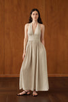 Penelope Dress (Natural Linen)