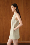 Margo Shift Dress (Eucalyptus)