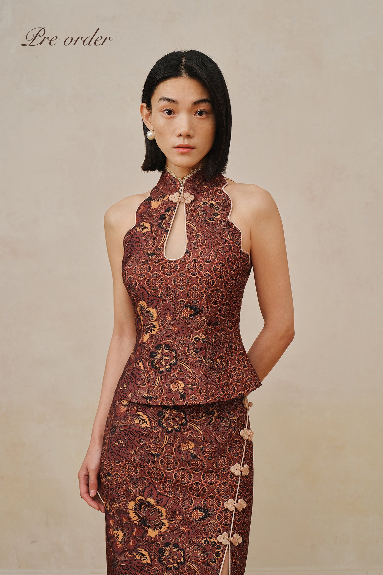 Anya Top (Russet) Preorder