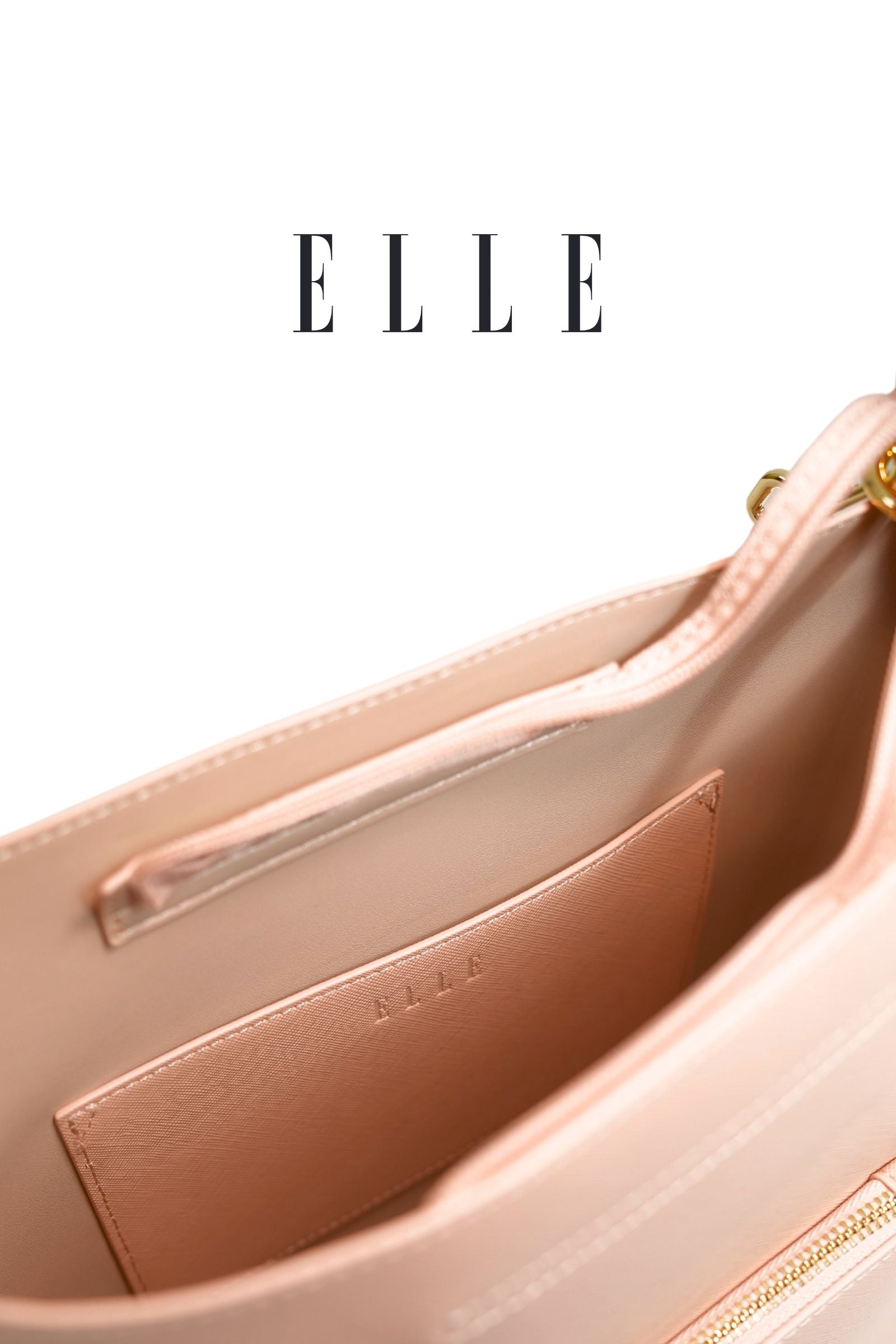 ELLE: Abigail Shoulder Bag (Taupe)