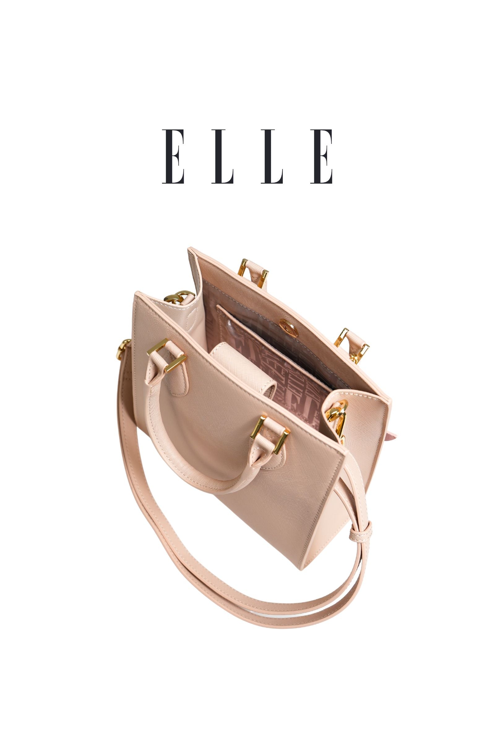 ELLE: Aria Mini Tote (Taupe)