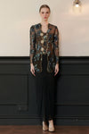 Soilera Noir Kebaya Set (Black)