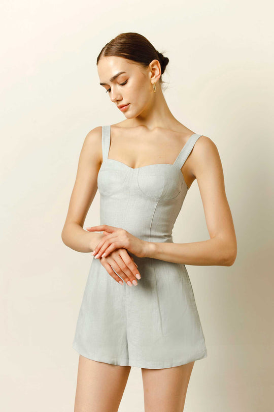 Dary Romper (Baby Blue)