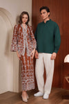 Embun Kebaya Set (Rich Brown)
