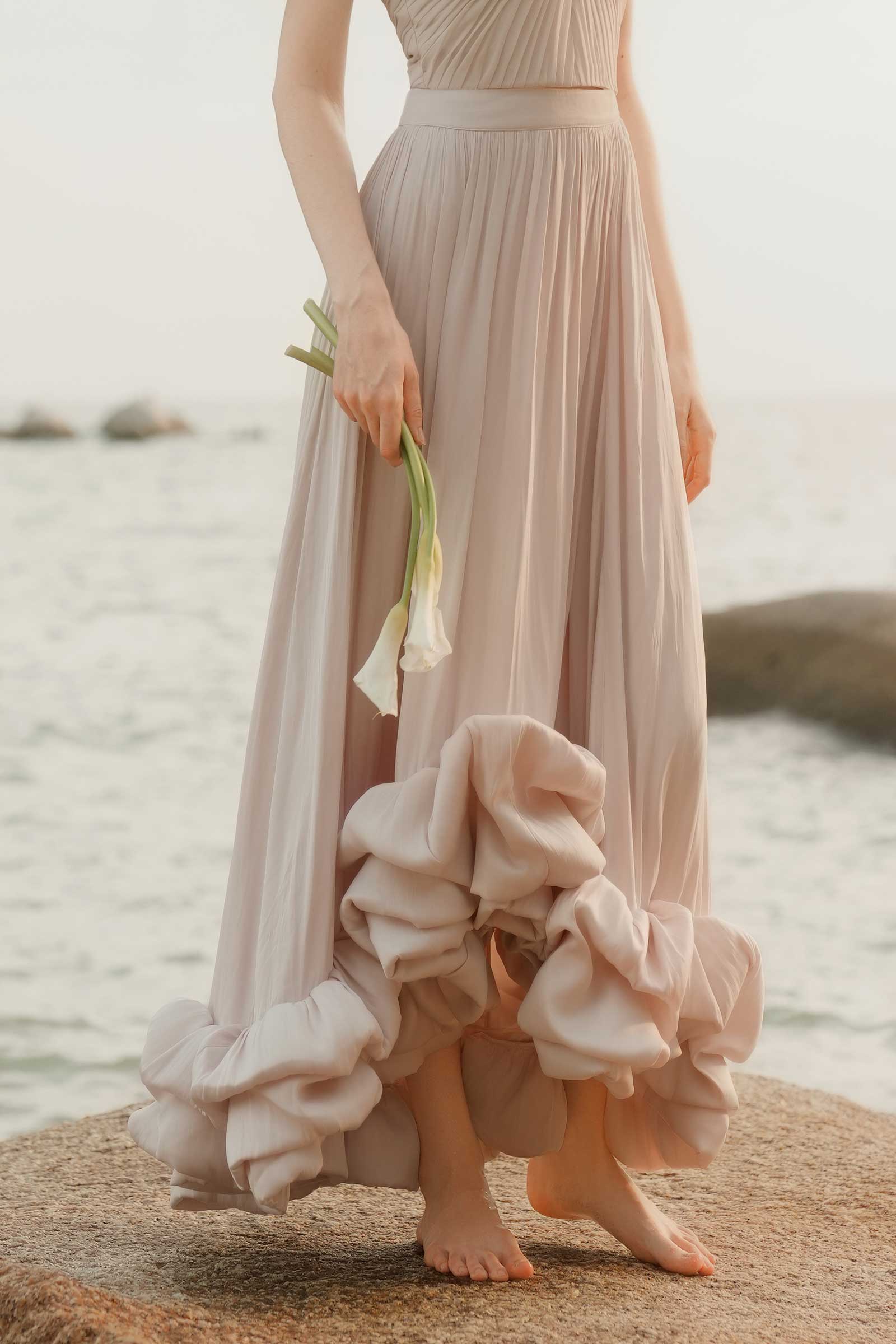 Darique Skirt (Champagne)