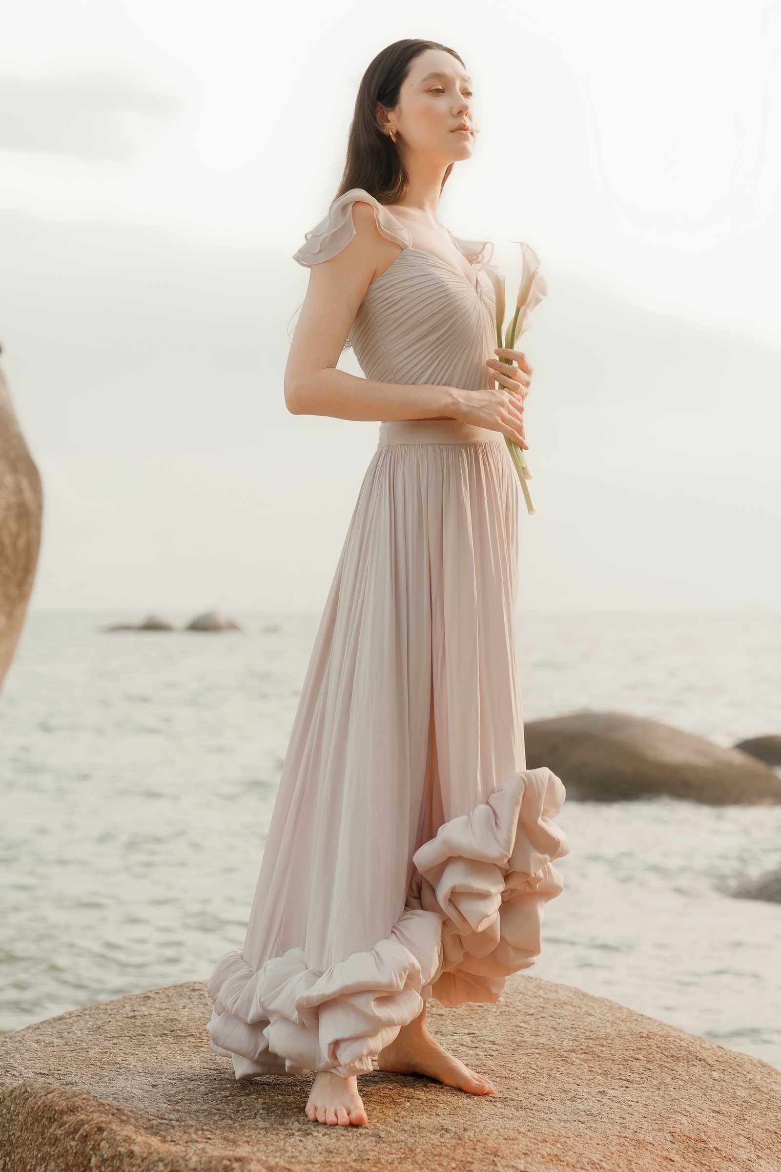 Darique Skirt (Champagne)