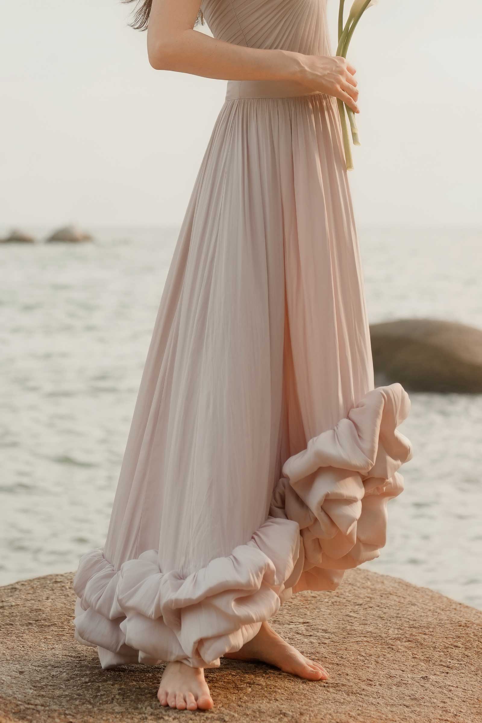 Darique Skirt (Champagne)