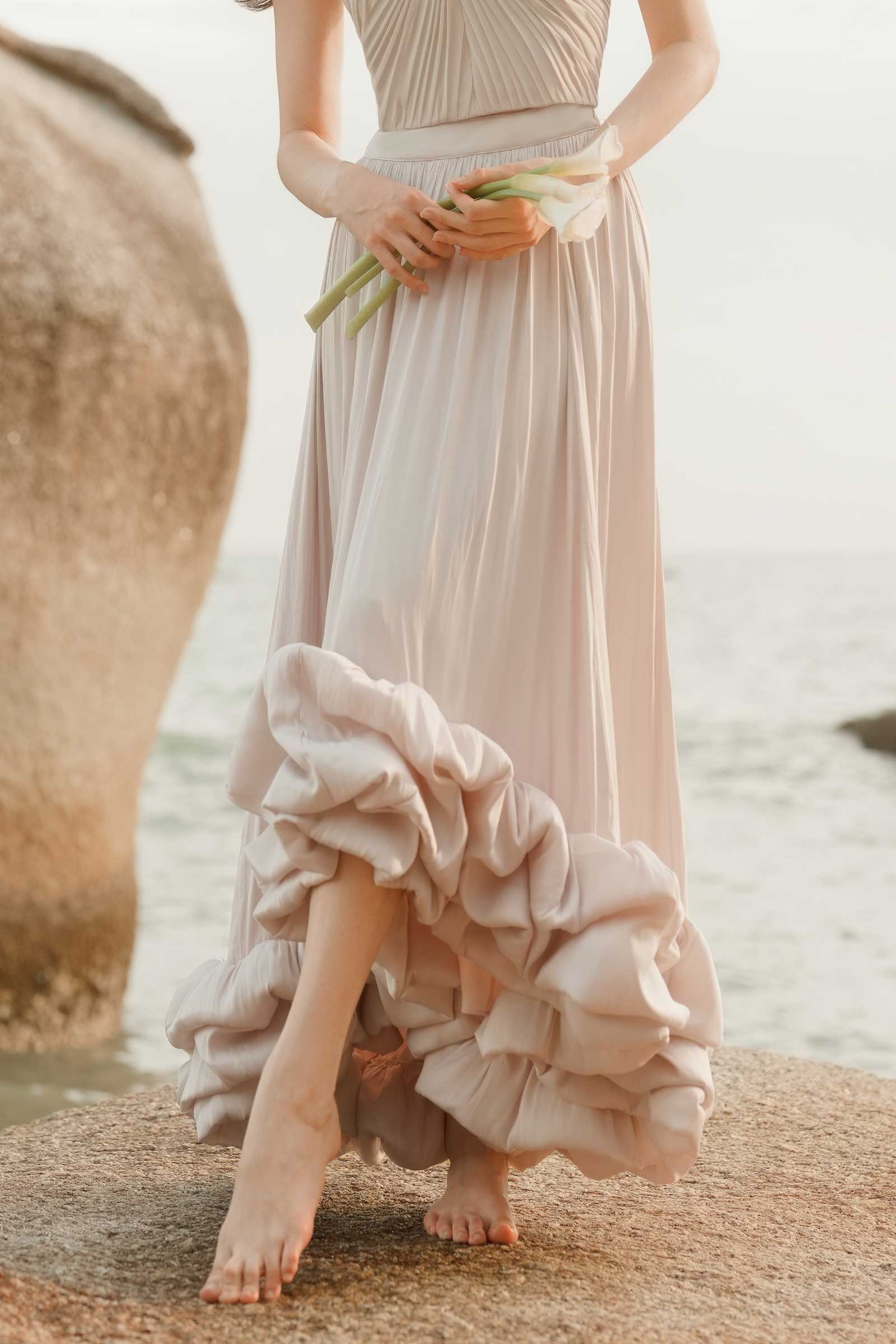 Darique Skirt (Champagne)