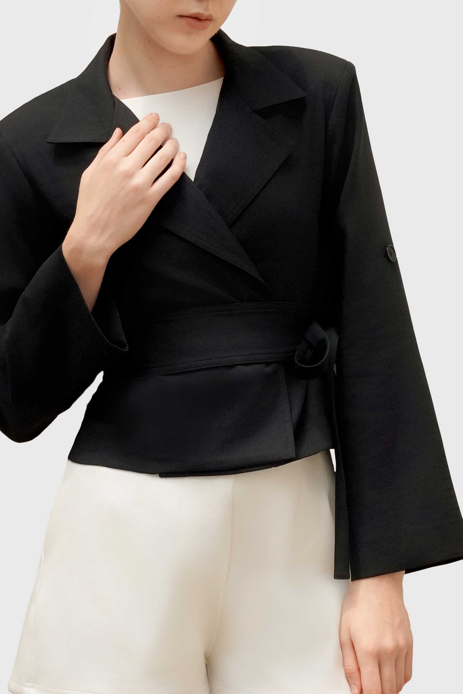 Sola Multiway Trench (Black)