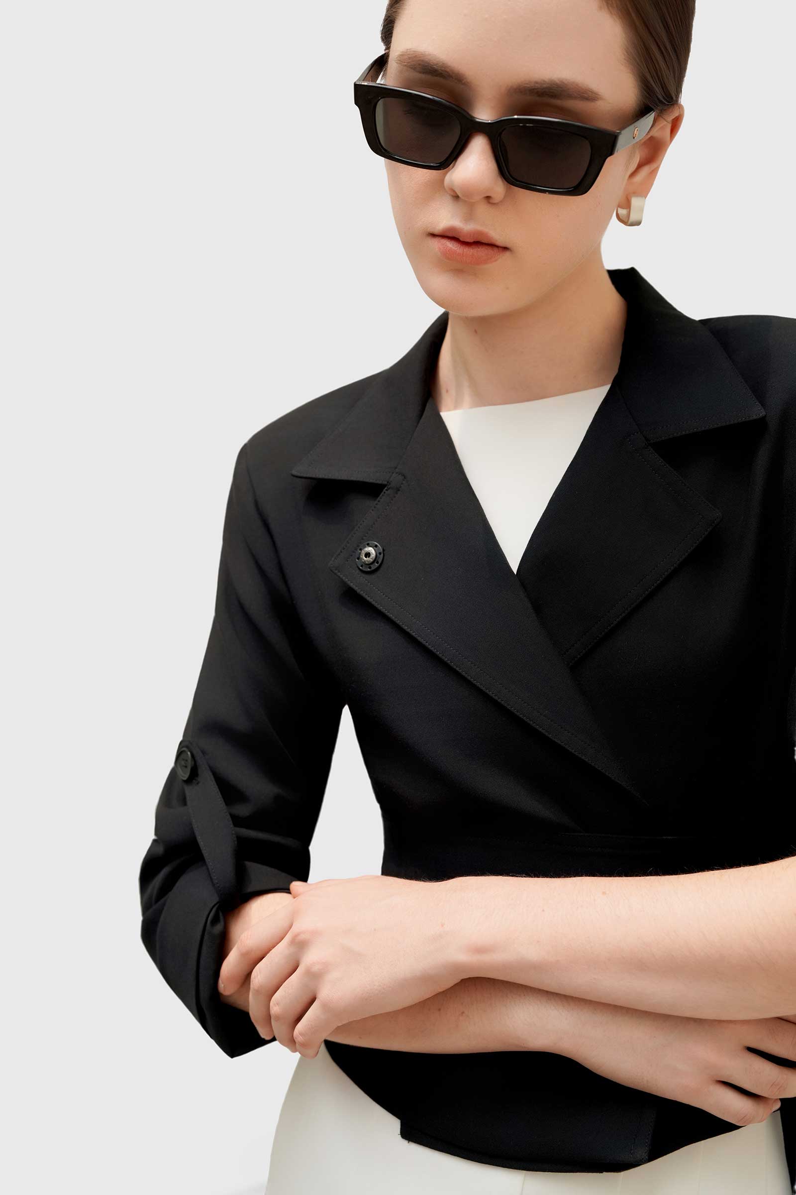 Sola Multiway Trench (Black)