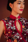 BACKORDER Qing Qipao (Maroon)