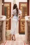 Paiselle Skirt (Pearl White)
