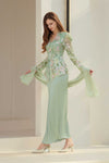 Emerelle Kebaya Top (Mint)