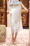 Paiselle Skirt (Pearl White)