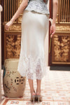 Paiselle Skirt (Pearl White)