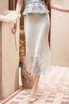 Paiselle Skirt (Pearl White)