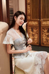 Paiselle Skirt (Pearl White)