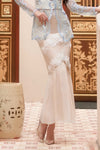 Sorella Kebaya Skirt (Champagne White)