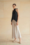 Evean Silk Satin Pants (Champagne)