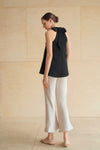 Evean Silk Satin Pants (Champagne)