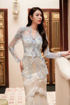 Sorella Kebaya Top (Baby Blue)