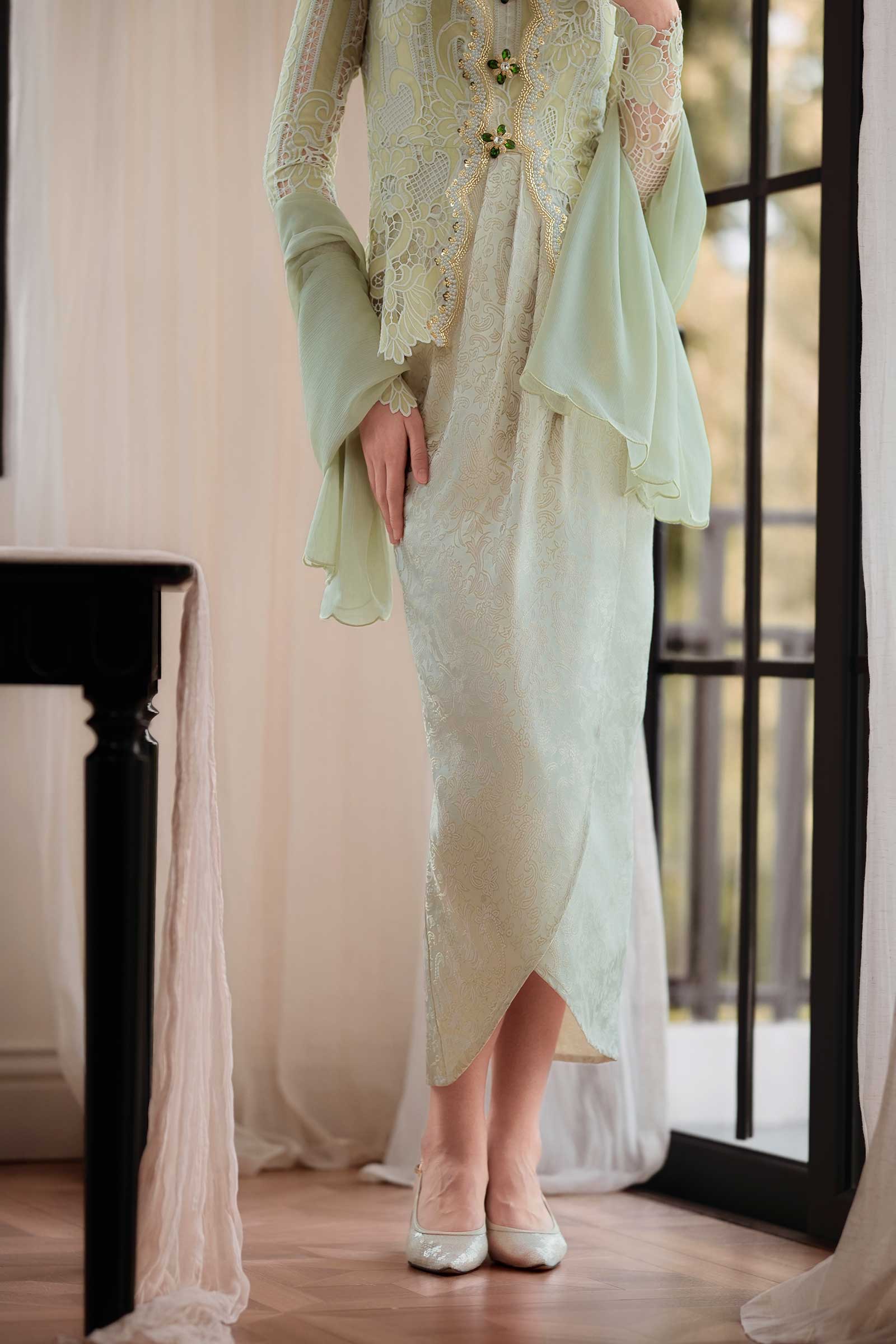 Seroja Skirt (Sage)