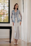 Mawar Kebaya Top (Blue)