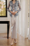 Mawar Kebaya Set (Blue)