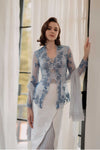 Mawar Kebaya Top (Blue)