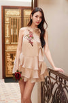 Roselune Dress (Champagne)