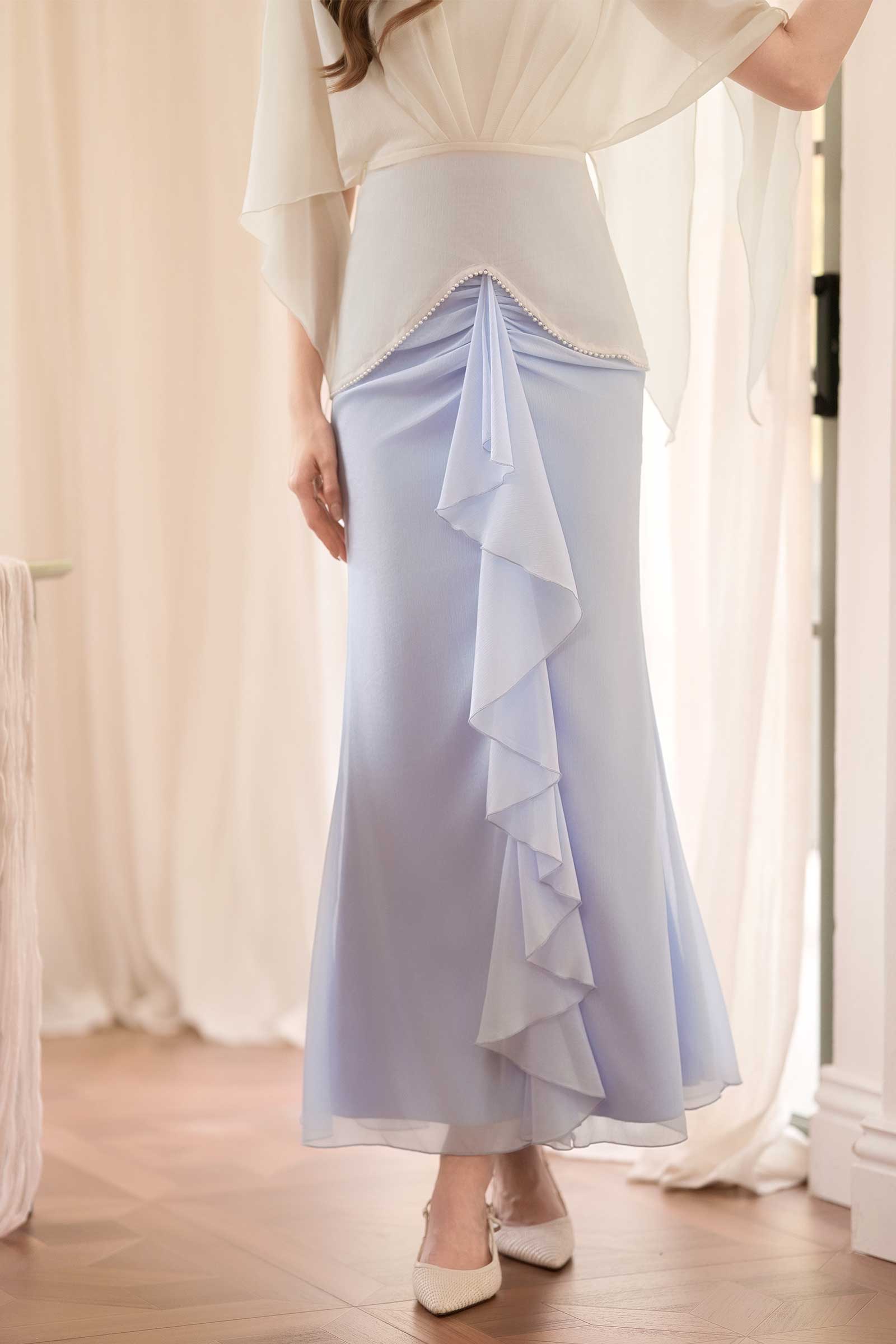 Aveline Skirt (Blue)