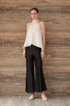 Evean Silk Satin Top (Champagne)