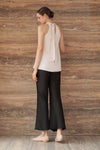 Evean Silk Satin Top (Champagne)