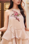 Roselune Dress (Champagne)