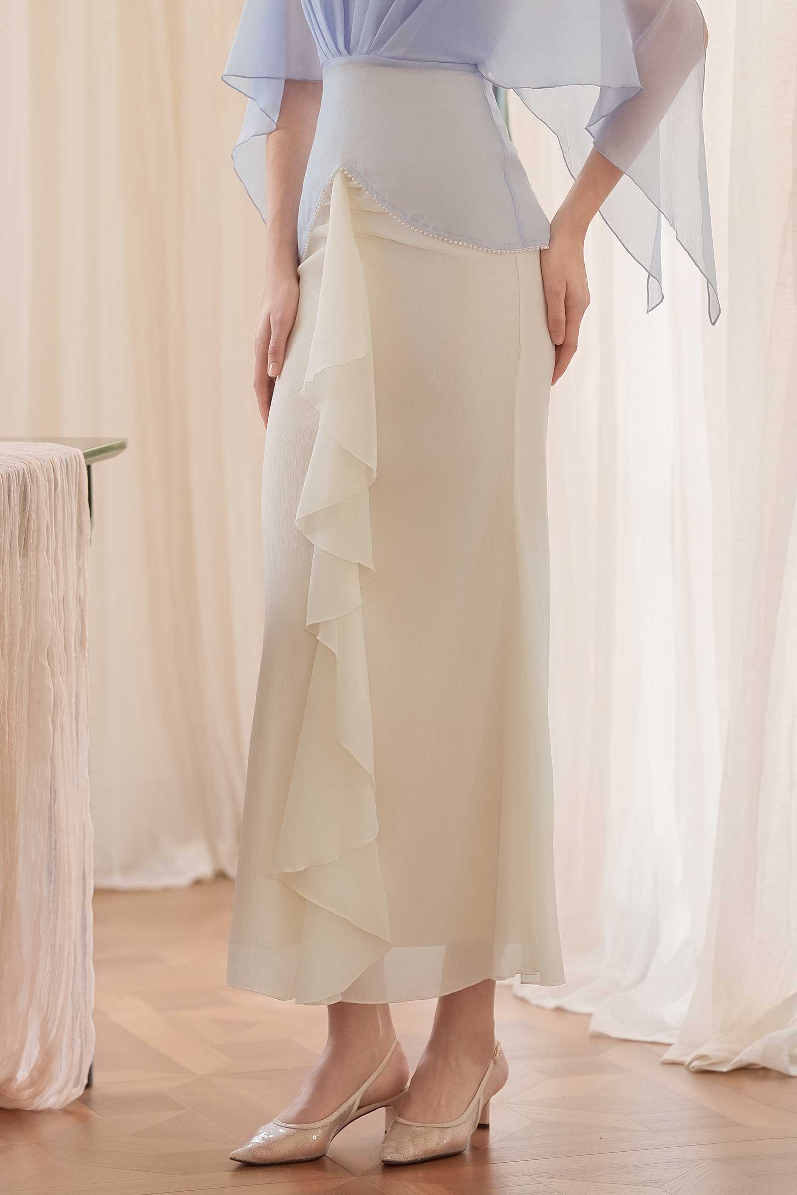 Aveline Skirt (Cream)