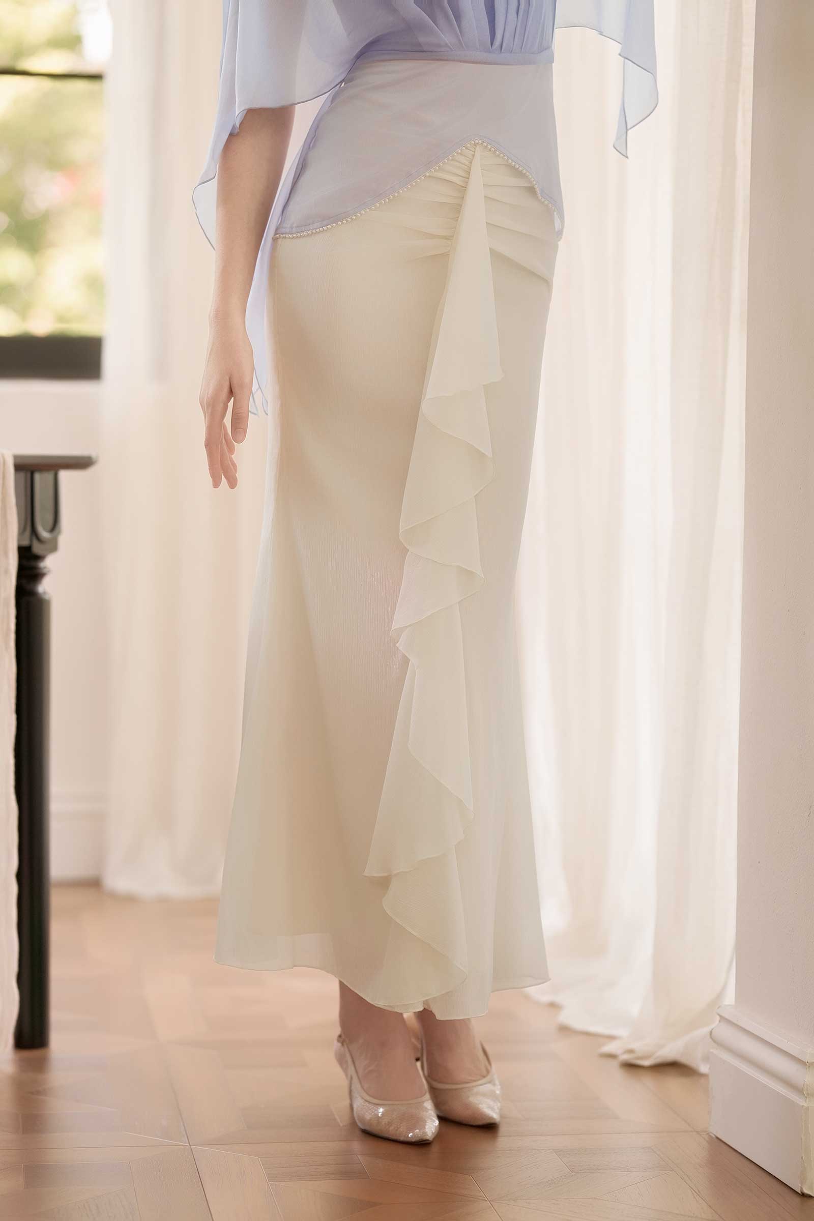 Aveline Skirt (Cream)