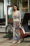 The Soleil Kebaya Top (White)