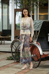 The Soleil Kebaya Top (White)