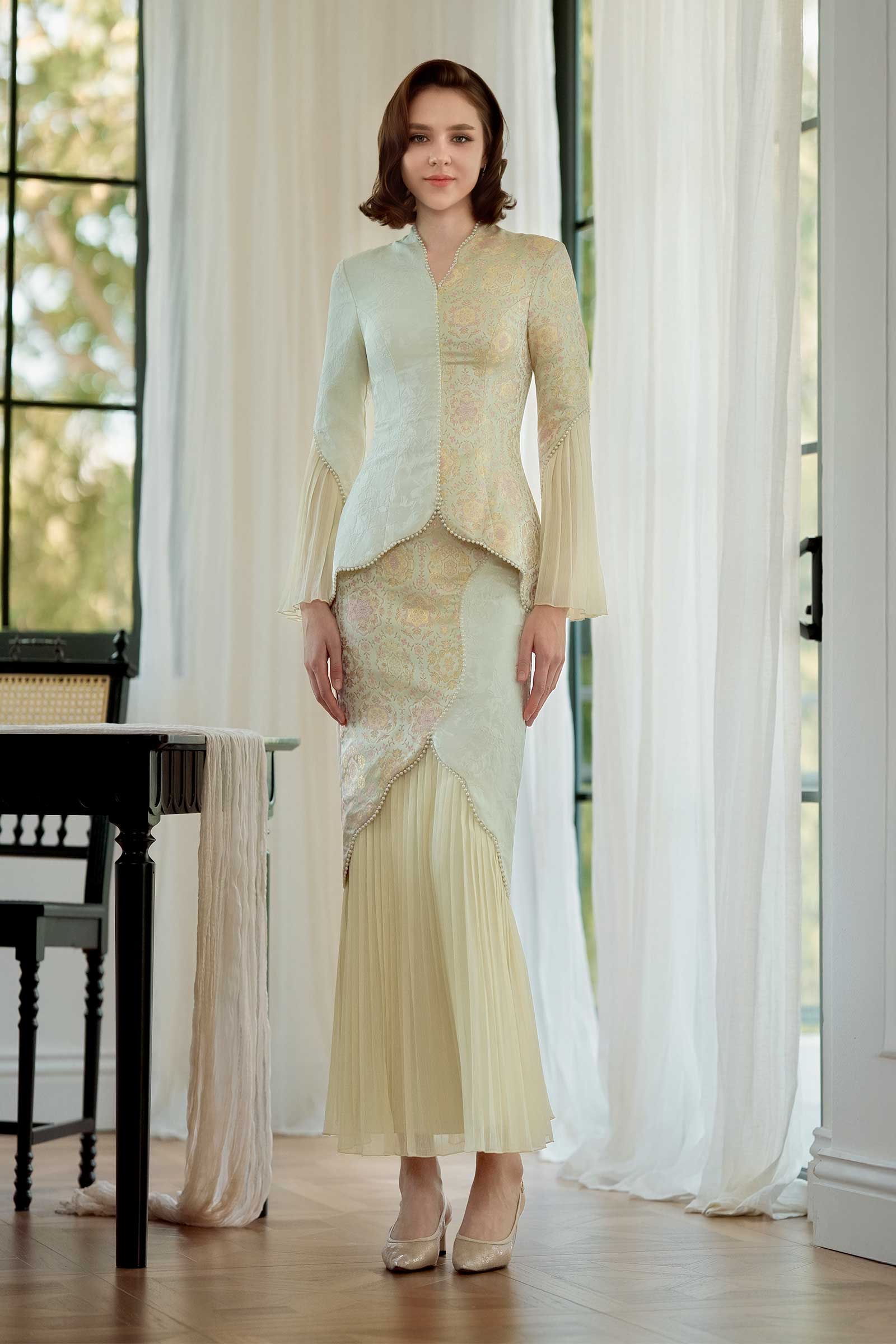 Niessa Skirt (Pistachio)